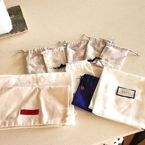 Dust bags - Gucci, Chloe, Tory, Kendra